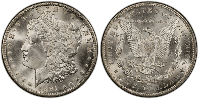 1891 Morgan Dollar