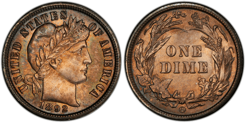 Barber Dimes 1892-1916