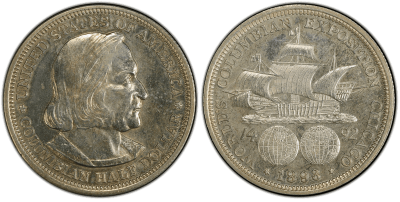 1893 Proof Columbian Half Dollar