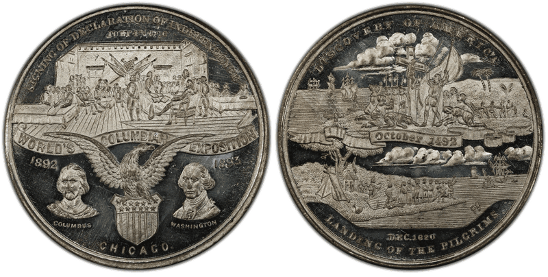 1893 HK-157, World's Columbian Expo Dollar