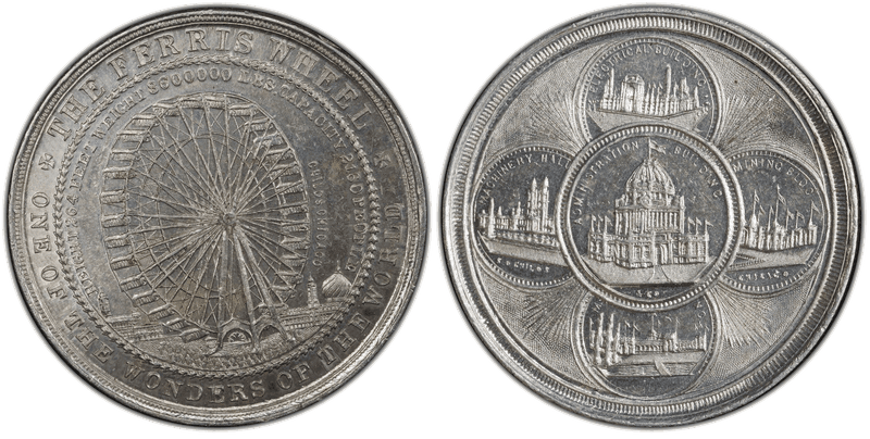 1893 HK-171, Ferris Wheel Dollar