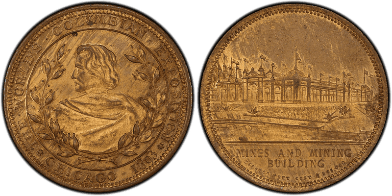 1893 HK-178, World's Columbian Exposition Dollar