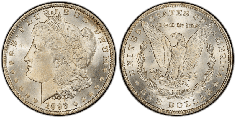 1893 Morgan Dollar