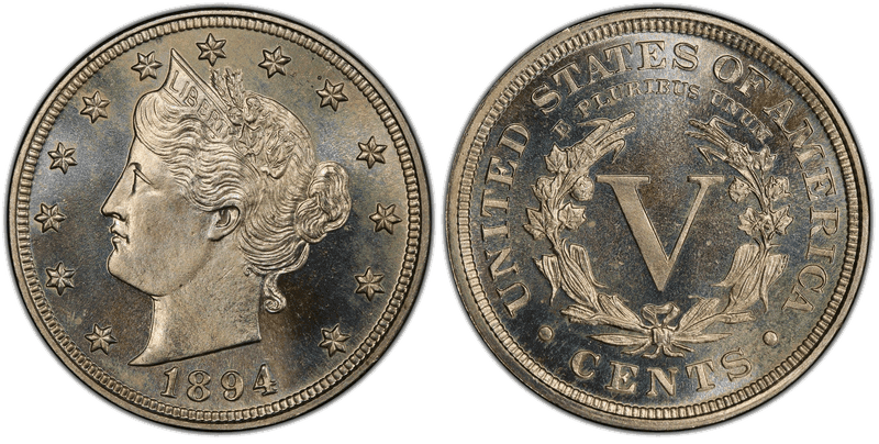 1894 Proof Liberty Head Nickel