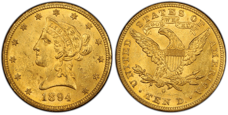 1894 Liberty Head Eagle
