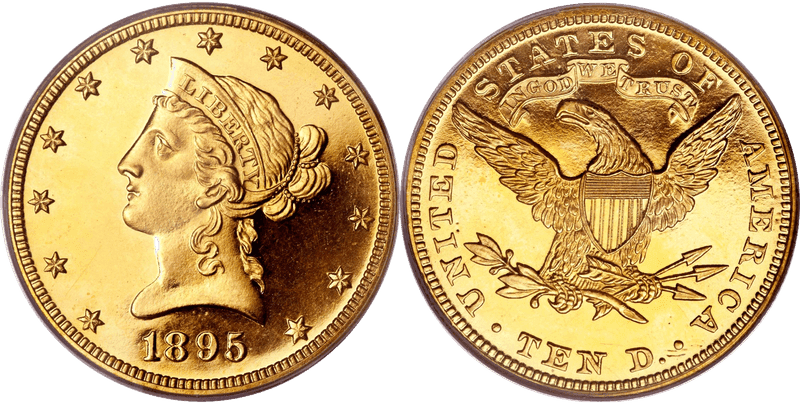 1895 Proof Liberty Head Eagle