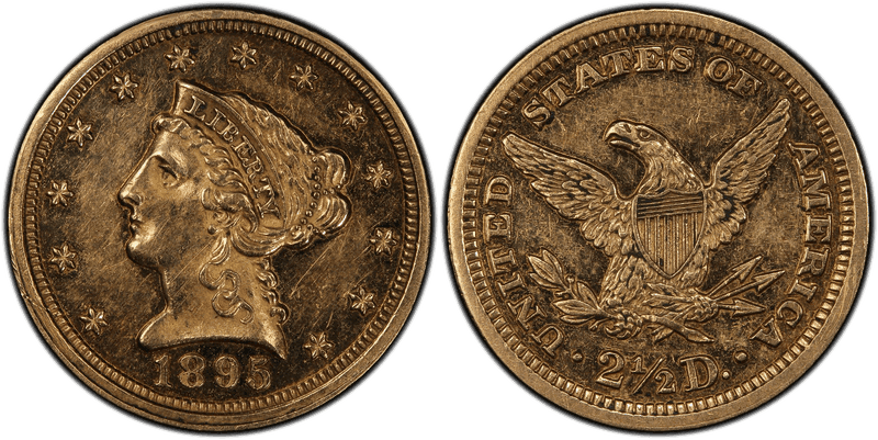 1895 Liberty Head Quarter Eagle