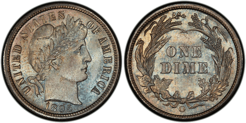 1895 Barber Dime
