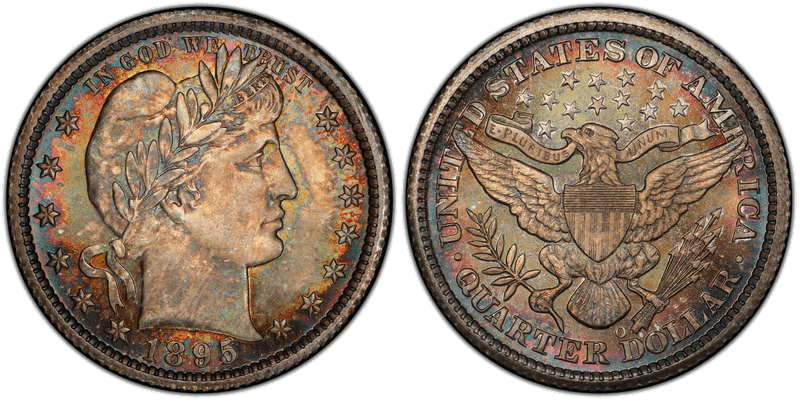 1895 Barber Quarter