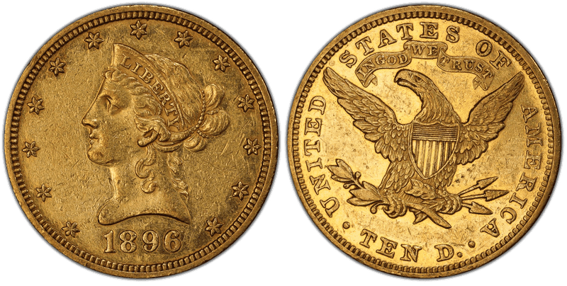 1896 Liberty Head Eagle