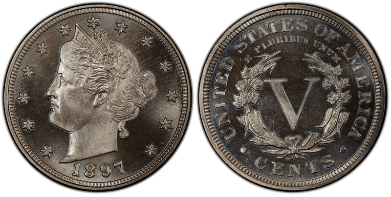 1897 Proof Liberty Head Nickel