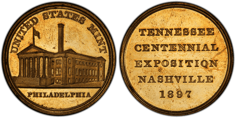 1897 HK-274, Tennessee Centennial Expo Dollar