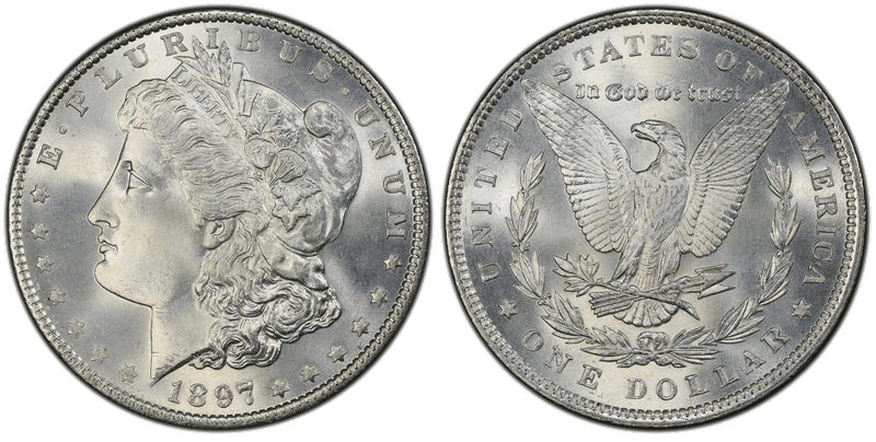 1897 Morgan Dollar