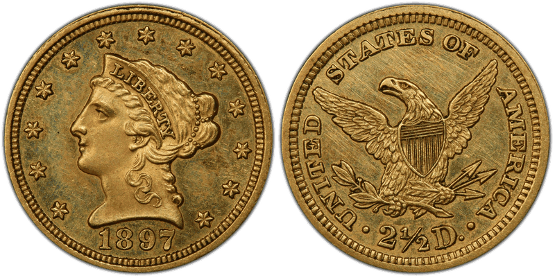 1897 Liberty Head Quarter Eagle