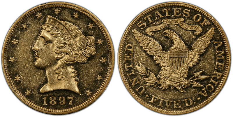 1897 Proof Liberty Head Half Eagle