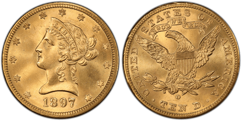 1897 (O) Liberty Head Eagle