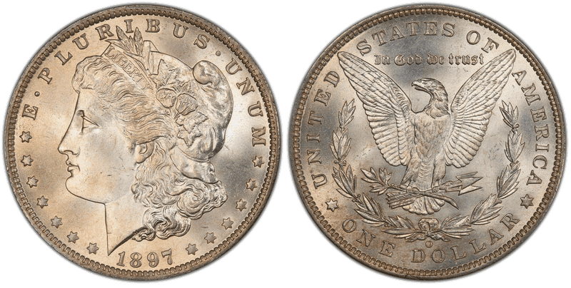 1897 Morgan Dollar