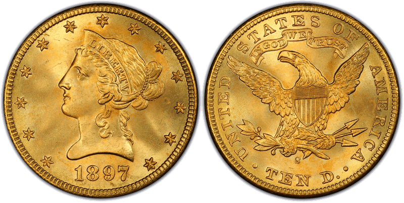 1897 (S) Liberty Head Eagle