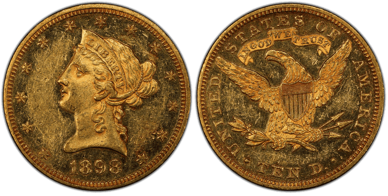 1898 Liberty Head Eagle