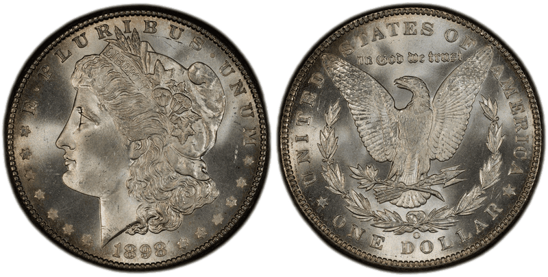 1898 Morgan Dollar