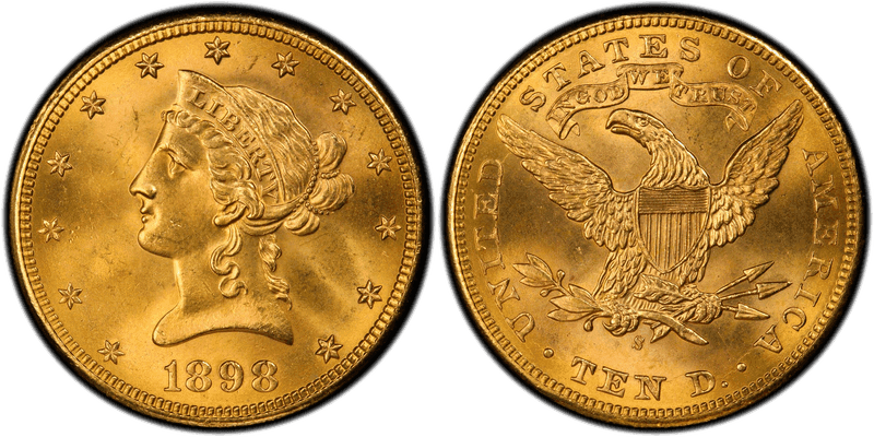 1898 (S) Liberty Head Eagle