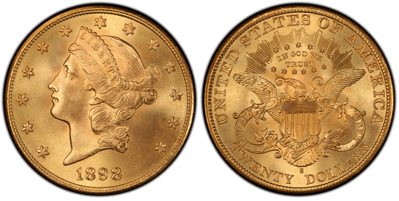 1898 Liberty Head Double Eagle