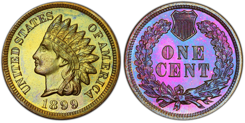 1899 Indian Head Cent Base