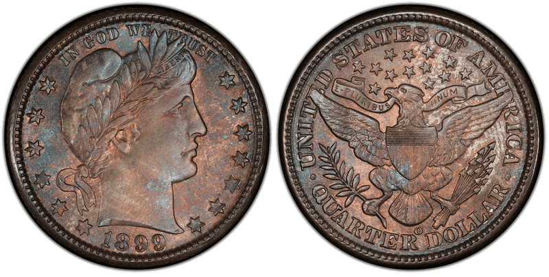 1899 Barber Quarter