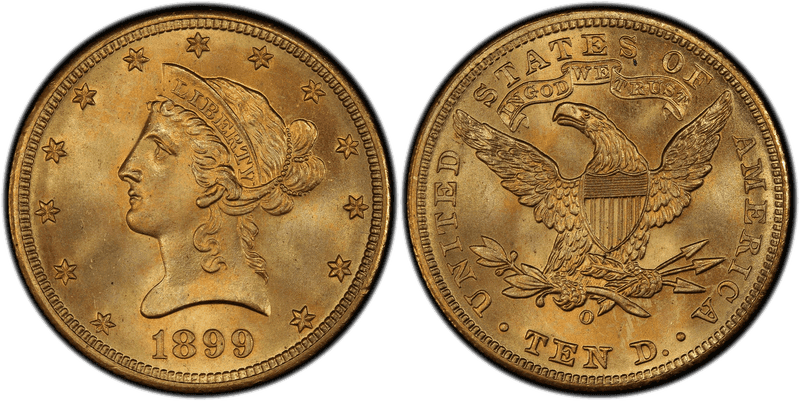 1899 Liberty Head Eagle