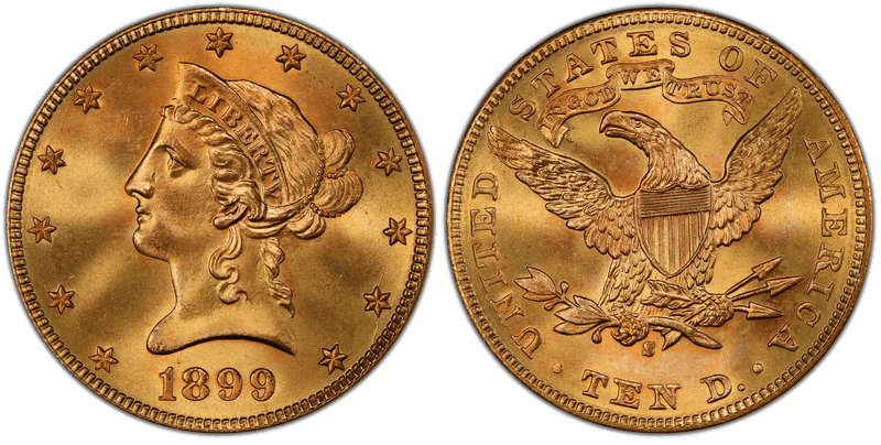 1899 (S) Liberty Head Eagle
