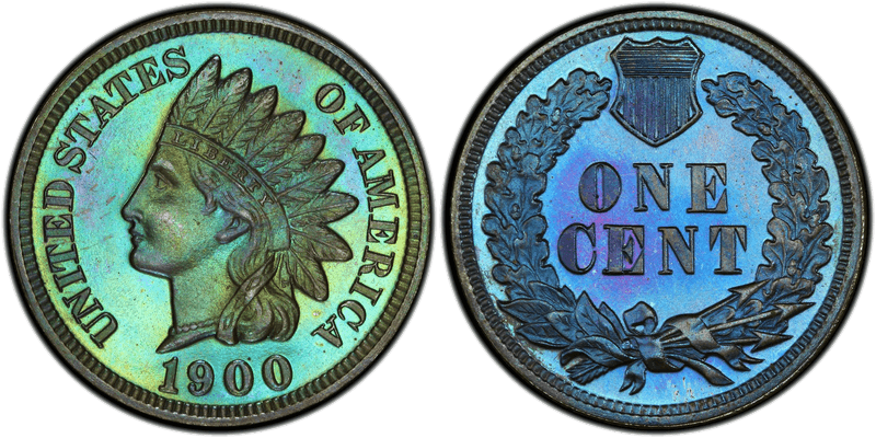 1900 Indian Head Cent Base