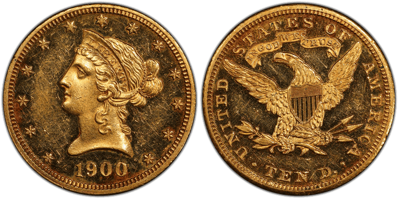 1900 Liberty Head Eagle