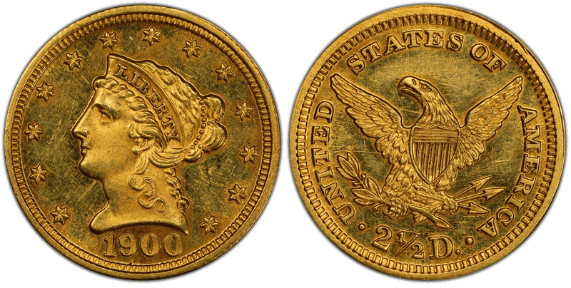 1900 Liberty Head Quarter Eagle