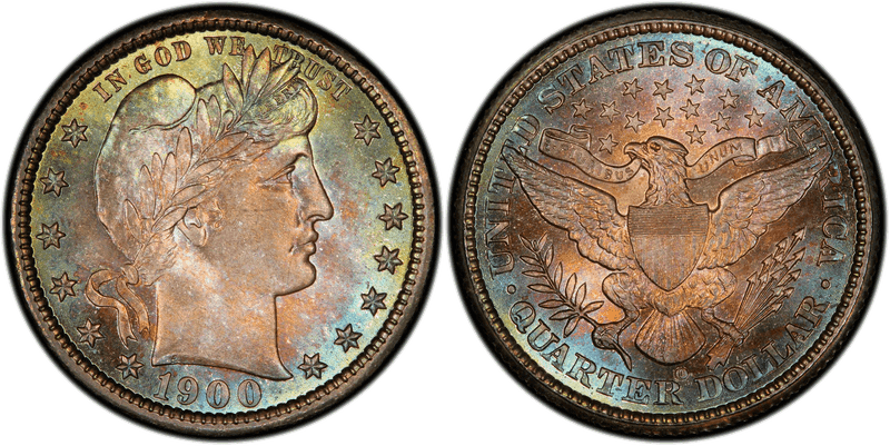 1900 Barber Quarter