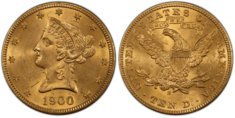 1900 (S) Liberty Head Eagle