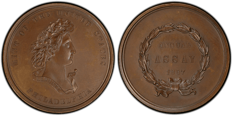 1901 Medal Baxter-106 Obv Cliche Gilt-Bronze Pan-American Expo 64mm
