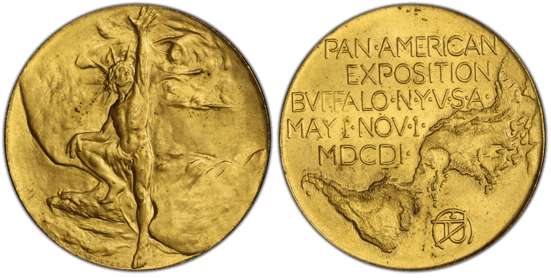 1901 HK-289, Pan-American Expo Brass Dollar