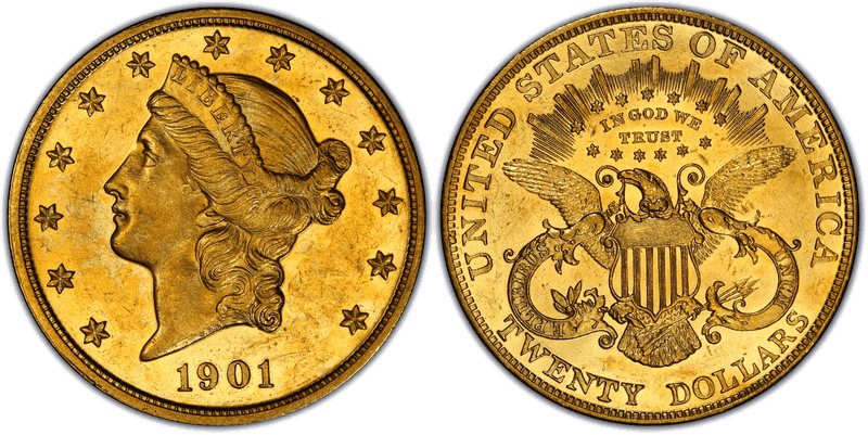 1901 Liberty Head Double Eagle
