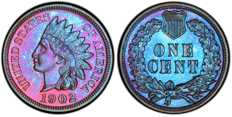 1902 Indian Head Cent Base