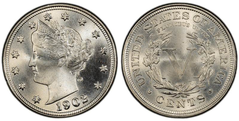 1902 Proof Liberty Head Nickel