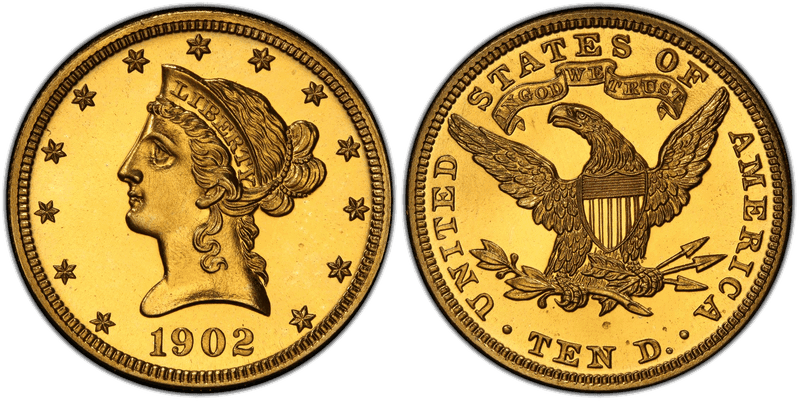1902 Liberty Head Eagle