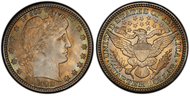 1902 Barber Quarter