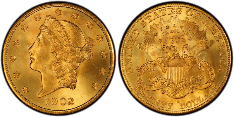 1902 (S) Liberty Head Double Eagle