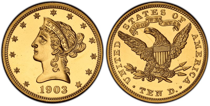 1903 Proof Liberty Head Eagle