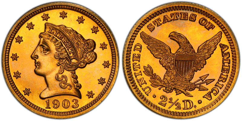 1903 Proof Liberty Head Quarter Eagle