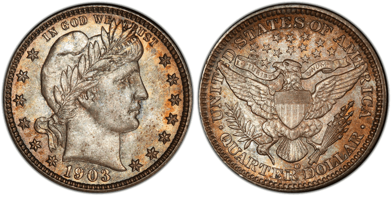 1903 Barber Quarter