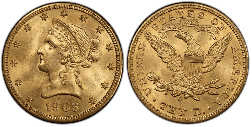 1903 Liberty Head Eagle