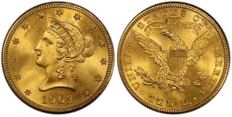 1903 (S) Liberty Head Eagle