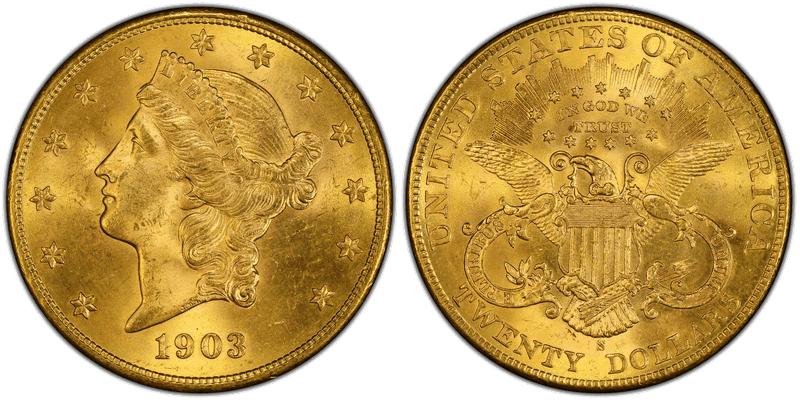 1903 (S) Liberty Head Double Eagle