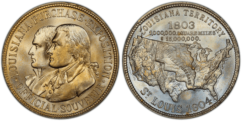 1904 HK-299, Louisiana Purchase Dollar